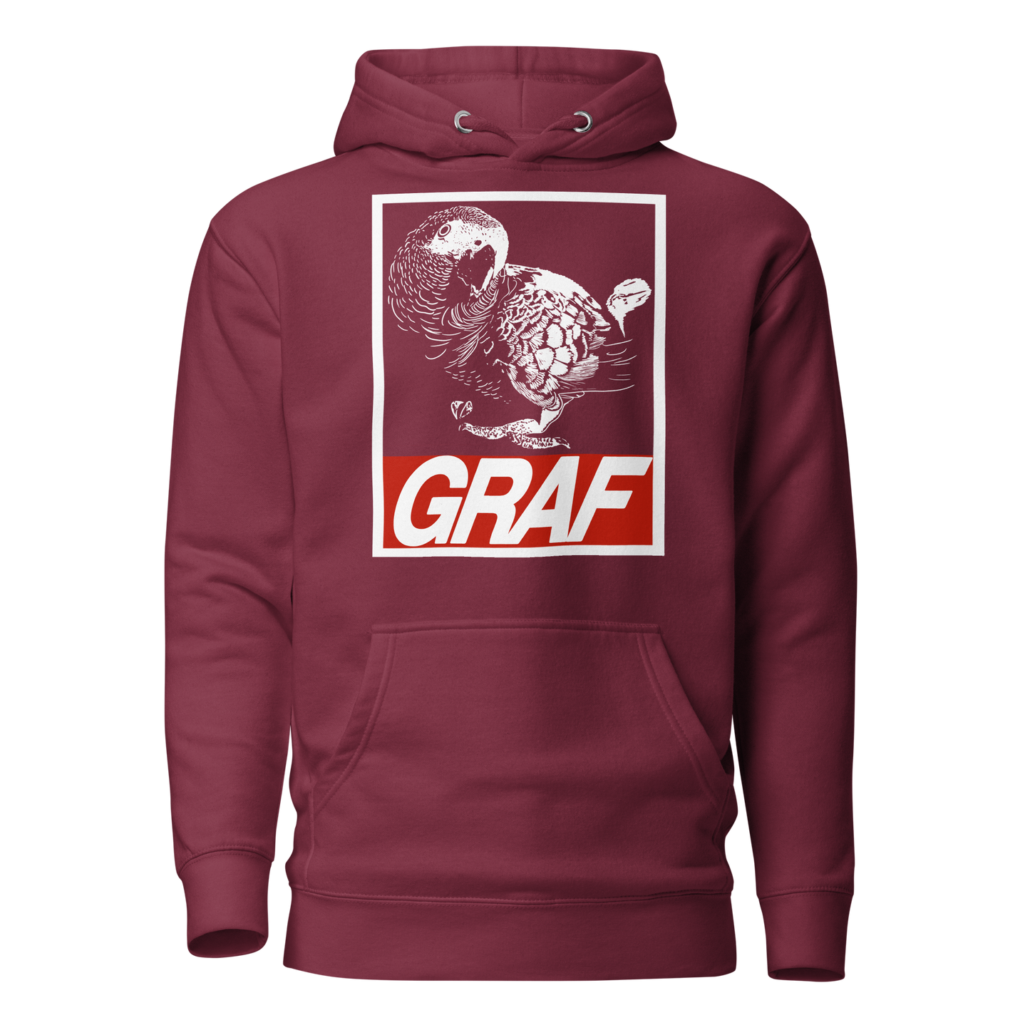 GrafParrot hūdijs