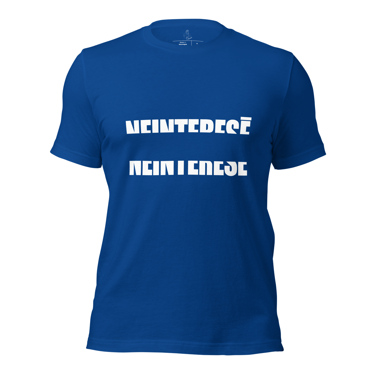 T-krekls ar dalītu Neinteresē