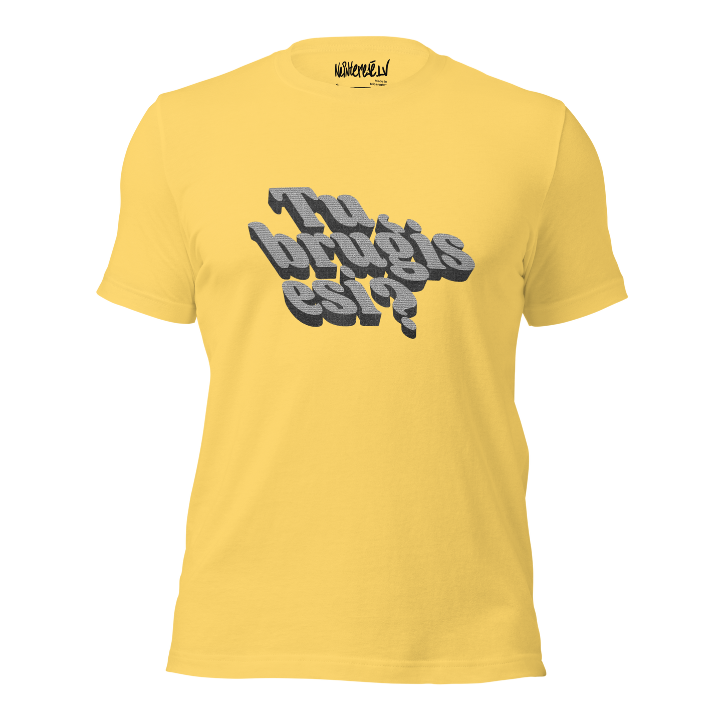 Unisex t-shirt bruģis