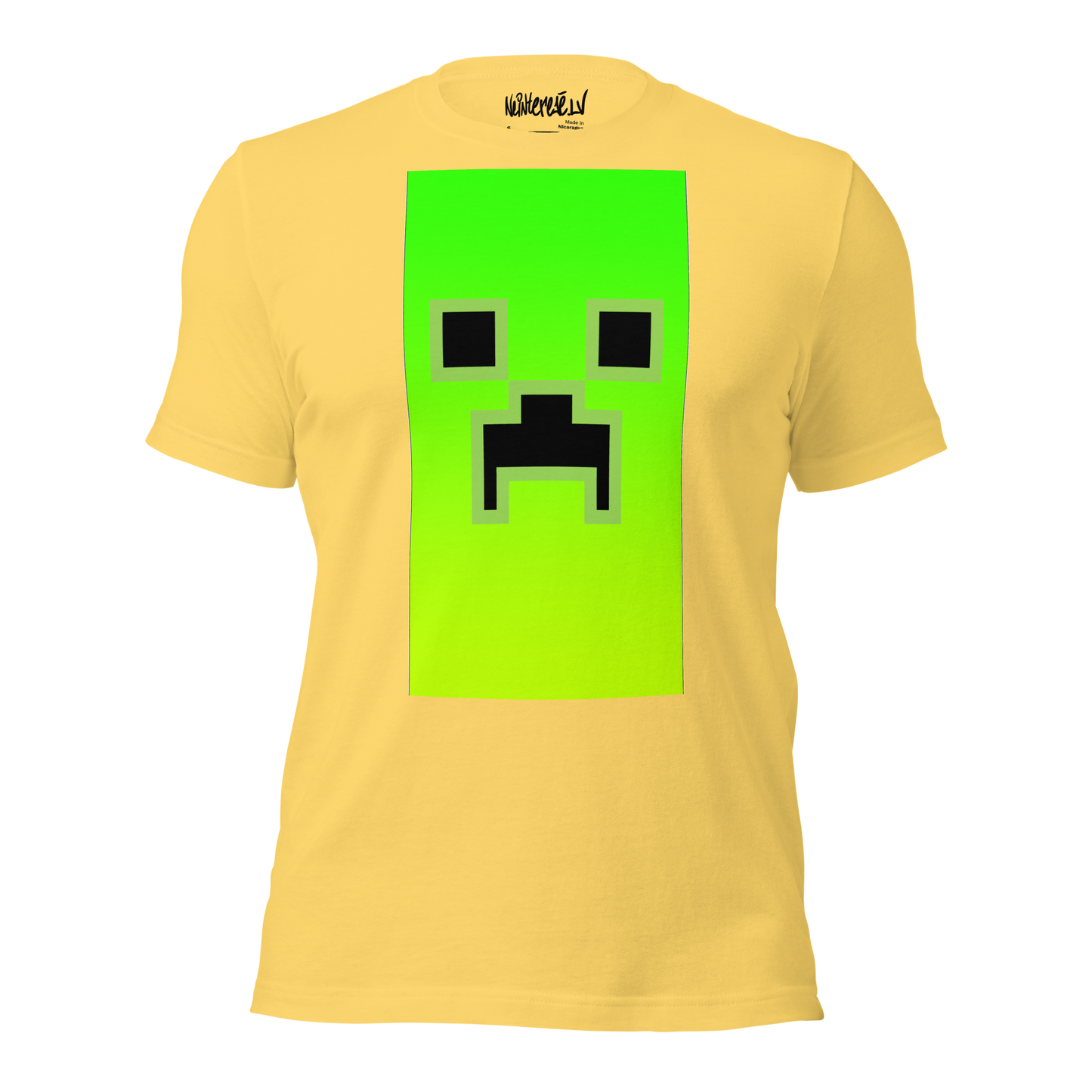 Unisex t-shirt Zaļš MINECRAFT