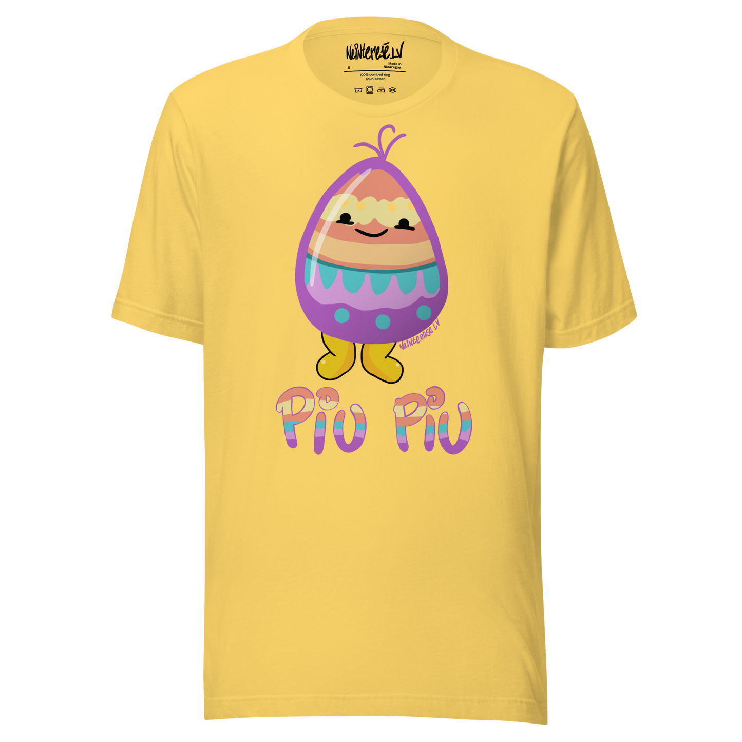 Unisex t-shirt piu piu