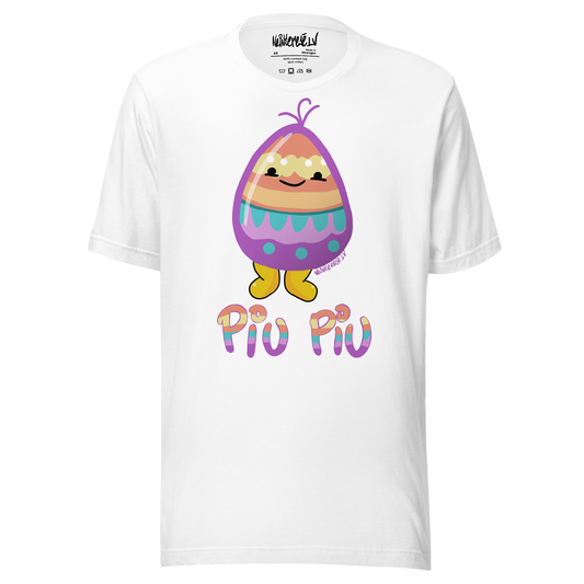 Unisex t-shirt piu piu